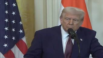 US President Donald Trump. ANI File