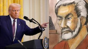 US President Donald Trump approved extradition of 26/11 plotter Tahawwur Rana Rana. FP/AP