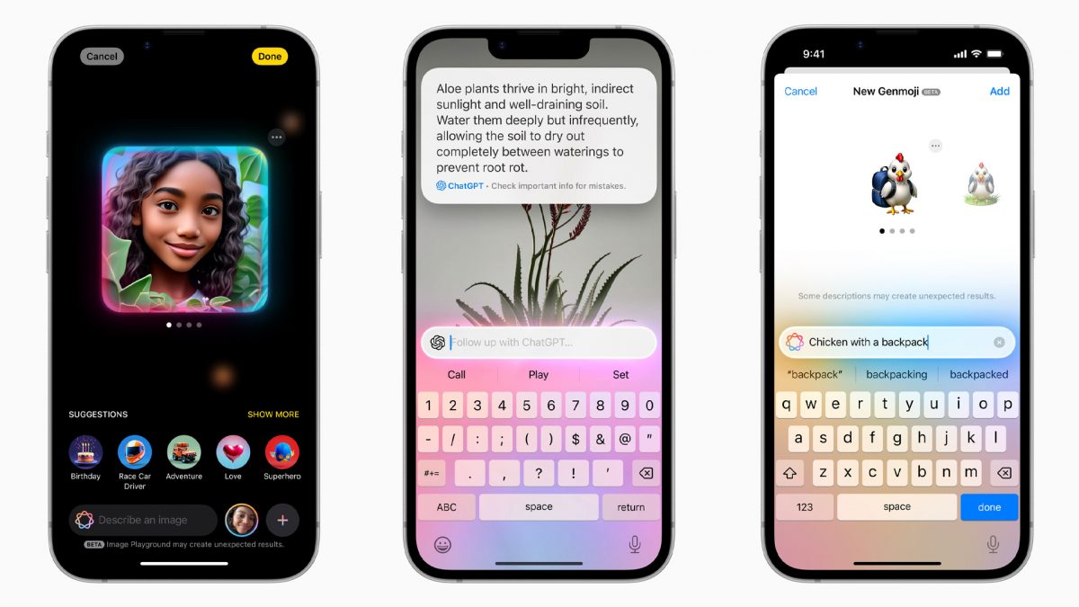 Apple Intelligence, introduced with this generation of iPhones, includes features like AI-assisted writing tools and deep integration with ChatGPT via Siri. However, Apple has faced some hiccups with AI. Image Credit: Apple Apple Intelligence, introduced with this generation of iPhones, includes features like AI-assisted writing tools and deep integration with ChatGPT via Siri. However, Apple has faced some hiccups with AI. Image Credit: Apple