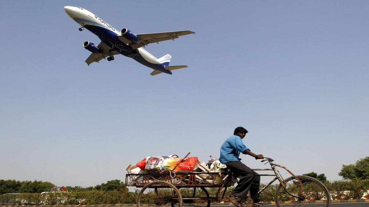 Mumbai's third airport: An artificial island near Vadhvan.