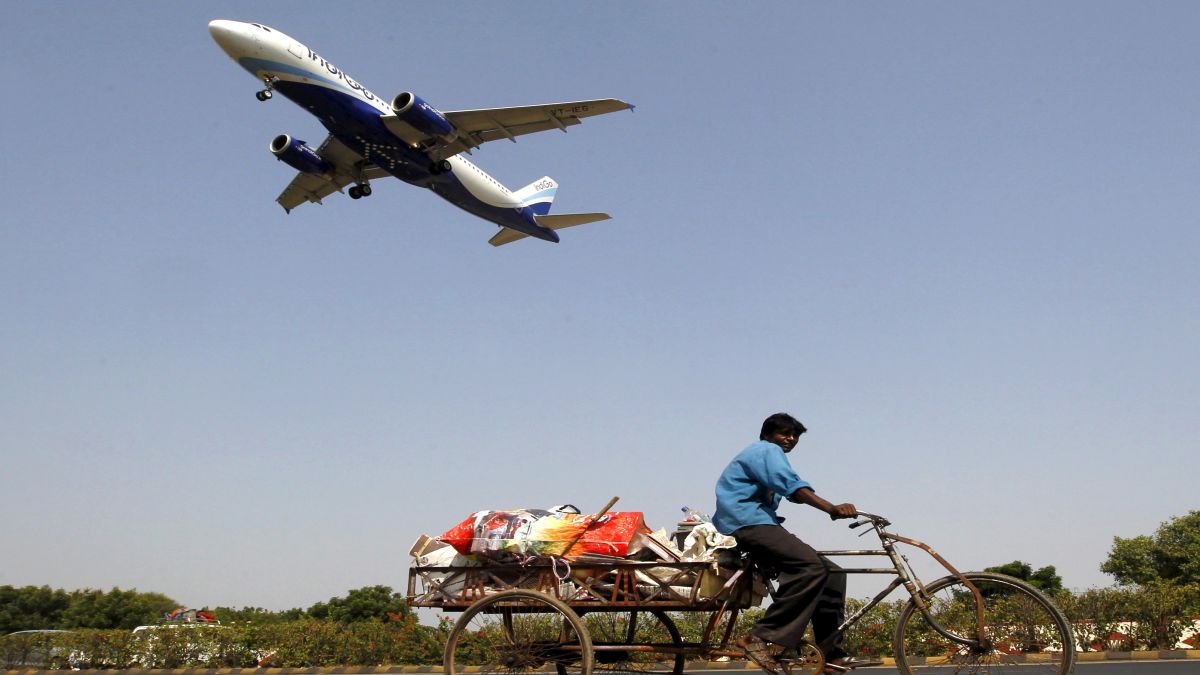 Mumbai's third airport: An artificial island near Vadhvan.