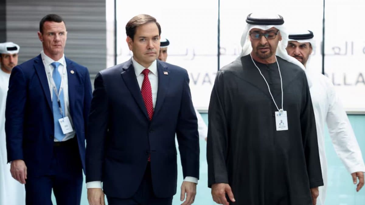 UAE rejects relocation of Gazans, tells Rubio reconstruction plan must include two-state solution