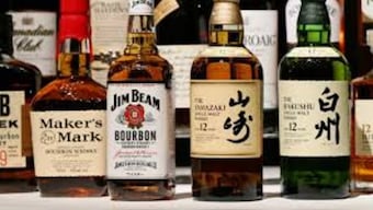 India cuts import duty on bourbon whisky to 100% amid Trump's 'reciprocal' tariff threats. Image: X