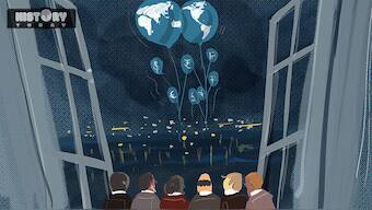 The International Monetary Fund , born out of the Bretton Woods conference during the last months of the Second World War, began operations on March 1, 1947. Illustration: Santan