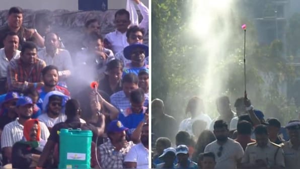 IND vs ENG 2nd ODI: BCCI faces backlash after fans sprinkled with water to beat heat at roofless Cuttack Stadium