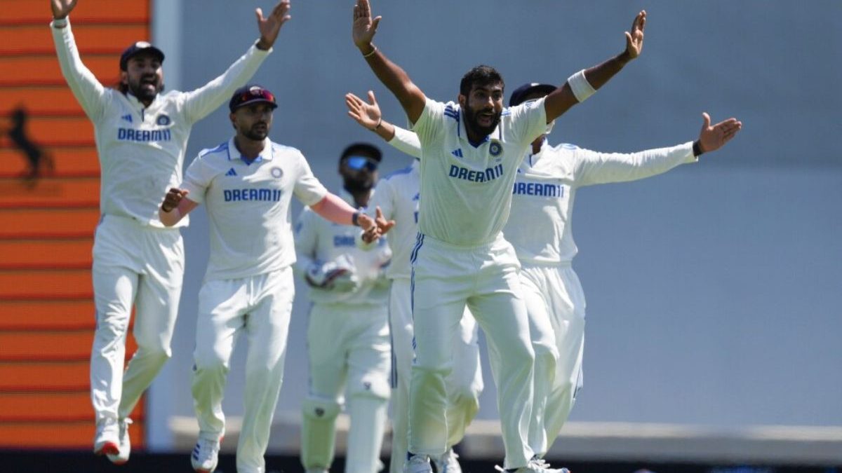 Indian players celebrate after picking up an Australian wicket during 2024-25 Border-Gavaskar Trophy. Image: PTI Indian players celebrate after picking up an Australian wicket during 2024-25 Border-Gavaskar Trophy. Image: PTI