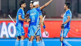 The Indian men's hockey team beats Spain 2-0 in their FIH Pro League clash. Image: Hockey India