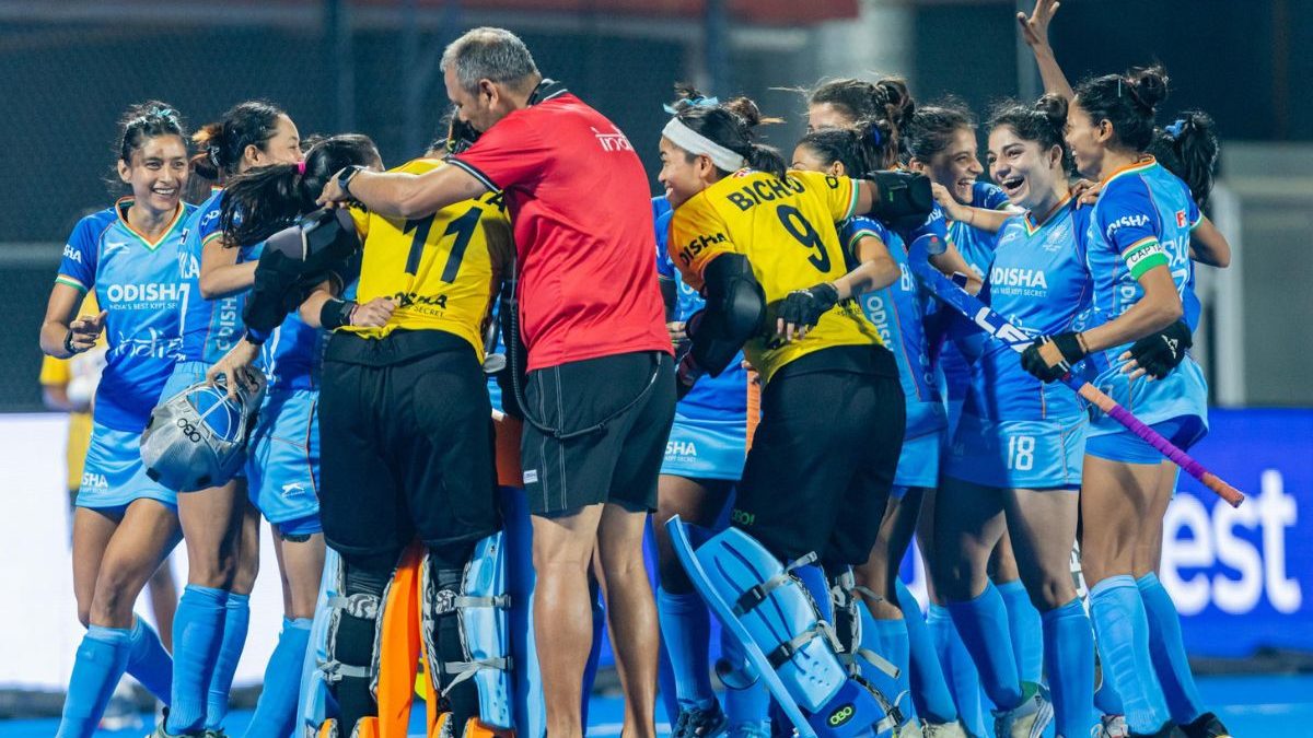 India registered a historic win against reigning Olympic and World Champions, the Netherlands. Image: Hockey India India registered a historic win against reigning Olympic and World Champions, the Netherlands. Image: Hockey India