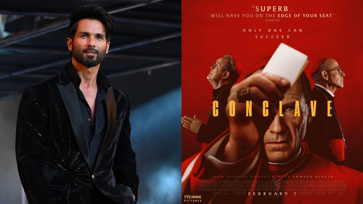 Shahid Kapoor applauds 'Conclave', the multi-Oscar nominated book-to-film adaptation