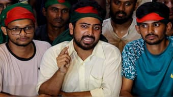 Nahid Islam, one of the main leaders in the Bangladeshi student protests, gave the clarion call of ‘Hasina must resign’ from the campus of Dhaka University. File image/Reuters