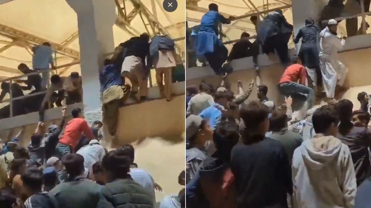 Champions Trophy 2025: Viral clip shows massive security breach at Karachi Stadium days before the ICC event Champions Trophy 2025: Viral clip shows massive security breach at Karachi Stadium days before the ICC event