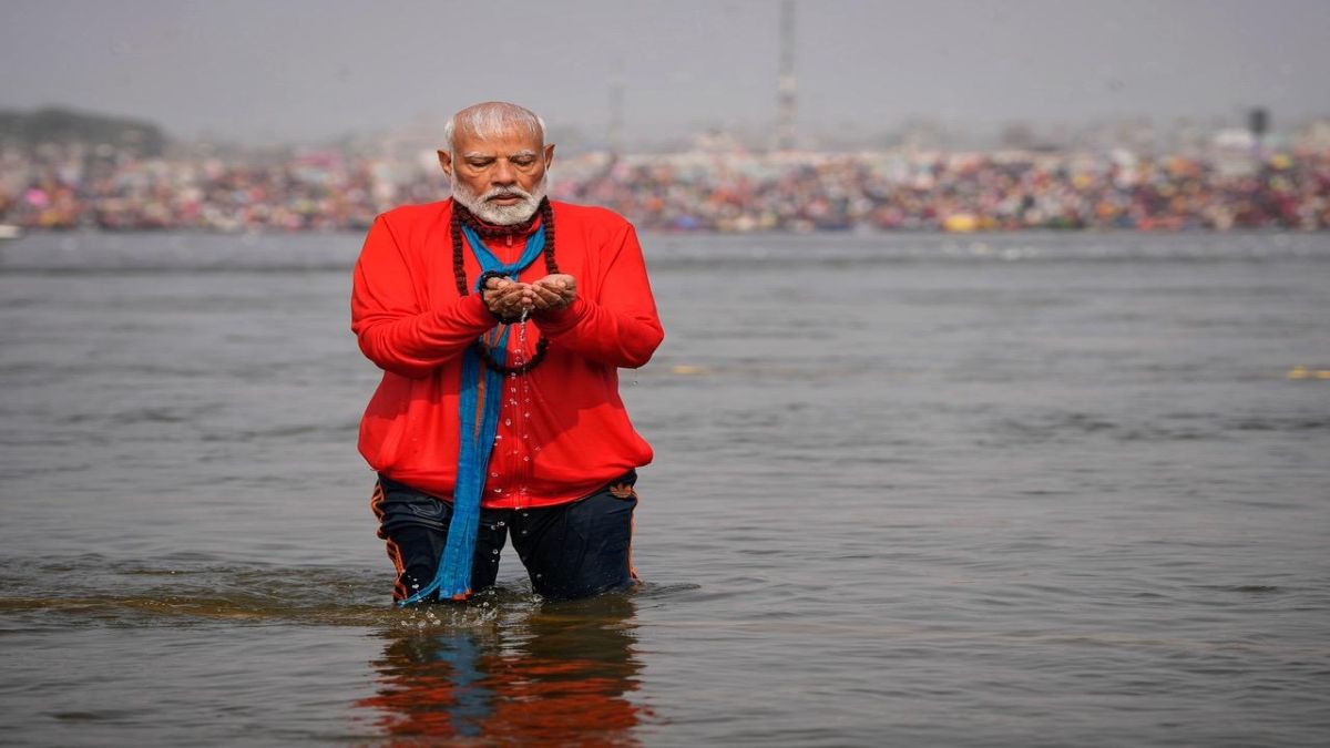 In Photos: A boat ride, holy dip... PM Modi's day at Maha Kumbh Mela In Photos: A boat ride, holy dip... PM Modi's day at Maha Kumbh Mela