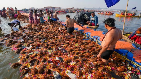High levels of faecal bacteria in Maha Kumbh’s Sangam waters: Is it safe to take a dip?