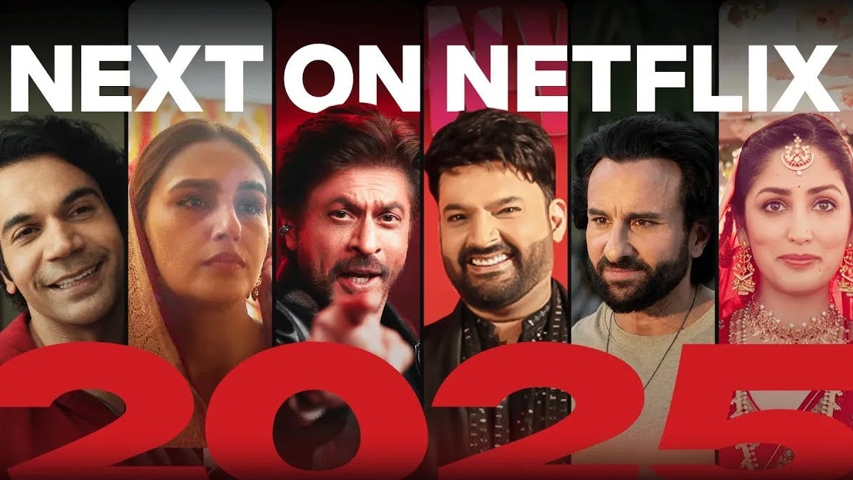 Netflix 2025 Slate: Shah Rukh Khan announces son Aryan's directorial debut The BA***DS of Bollywood, Saif Ali Khan teams up with 'Paatal Lok' fame Jaideep Ahlawat for a heist film