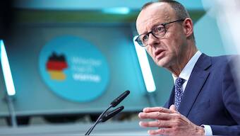 Germany's chancellor-in-waiting and leader of the Christian Democratic Union party (CDU) Friedrich Merz. Reuters
