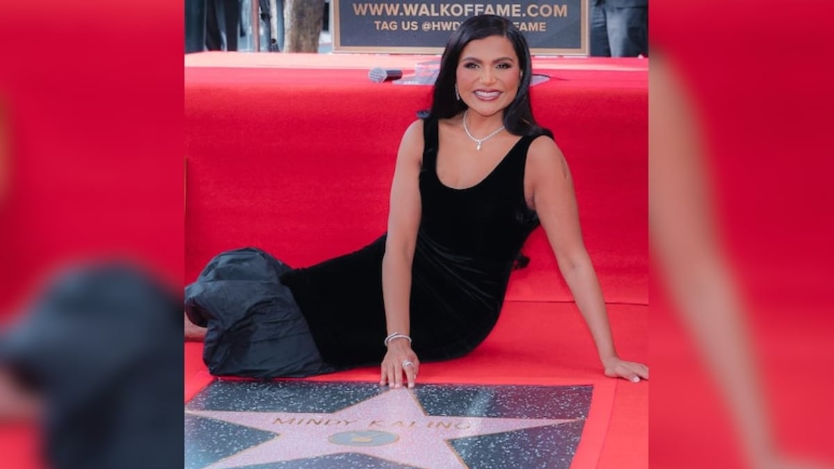 Mindy Kaling honoured with a star on the Hollywood Walk of Fame, actress says 'I am so proud to be South Asian and...'