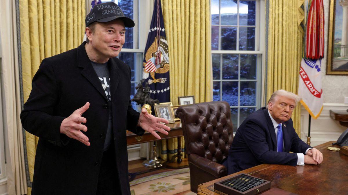 Elon Musk speaks next to US President Donald Trump in the Oval Office of the White House in Washington, DC, on., February 11. He heads the Doge, which is tasked with cutting costs of the US government. Reuters Elon Musk speaks next to US President Donald Trump in the Oval Office of the White House in Washington, DC, on., February 11. He heads the Doge, which is tasked with cutting costs of the US government. Reuters