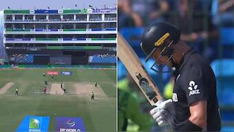 Poor crowd turnout at Champions Trophy opener sparks a debate online. Image: JioHotstar