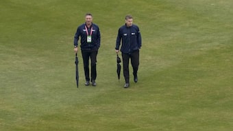 Australia's match against South Africa has been abandoned. Image: AP