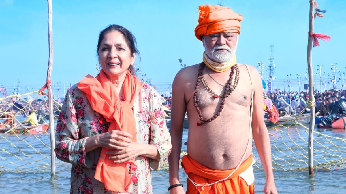 Luv Films' 'Vadh 2' Team Pays Visit to Mahakumbh in Prayagraj Seeking Blessings for the film's journey, Sanjay Mishra and Neena Gupta's picture goes viral