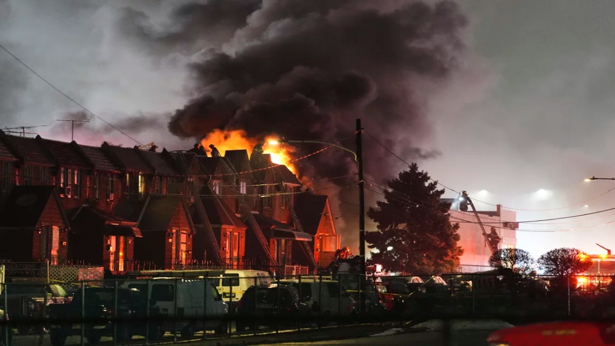 WATCH: Small plane with 2 onboard crashes in Philadelphia, setting ...
