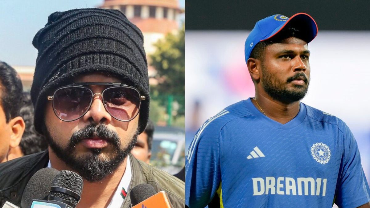 S Sreesanth (left) and Sanju Samson (right). Image: PTI S Sreesanth (left) and Sanju Samson (right). Image: PTI