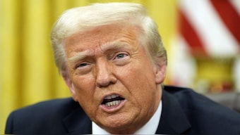 US President Donald Trump. AP