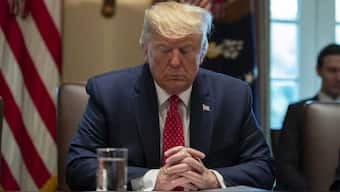 President Trump said that he will create a task force to 'eradicate anti-Christian bias.' He will also create a new Faith Office at White House. File image/AP