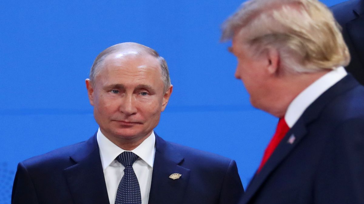 US President Donald Trump and Russia's President Vladimir Putin seen on stage together. US President Donald Trump said he had a "lengthy and highly productive" phone call with Vladimir Putin on Wednesday. File image/Reuters US President Donald Trump and Russia's President Vladimir Putin seen on stage together. US President Donald Trump said he had a "lengthy and highly productive" phone call with Vladimir Putin on Wednesday. File image/Reuters