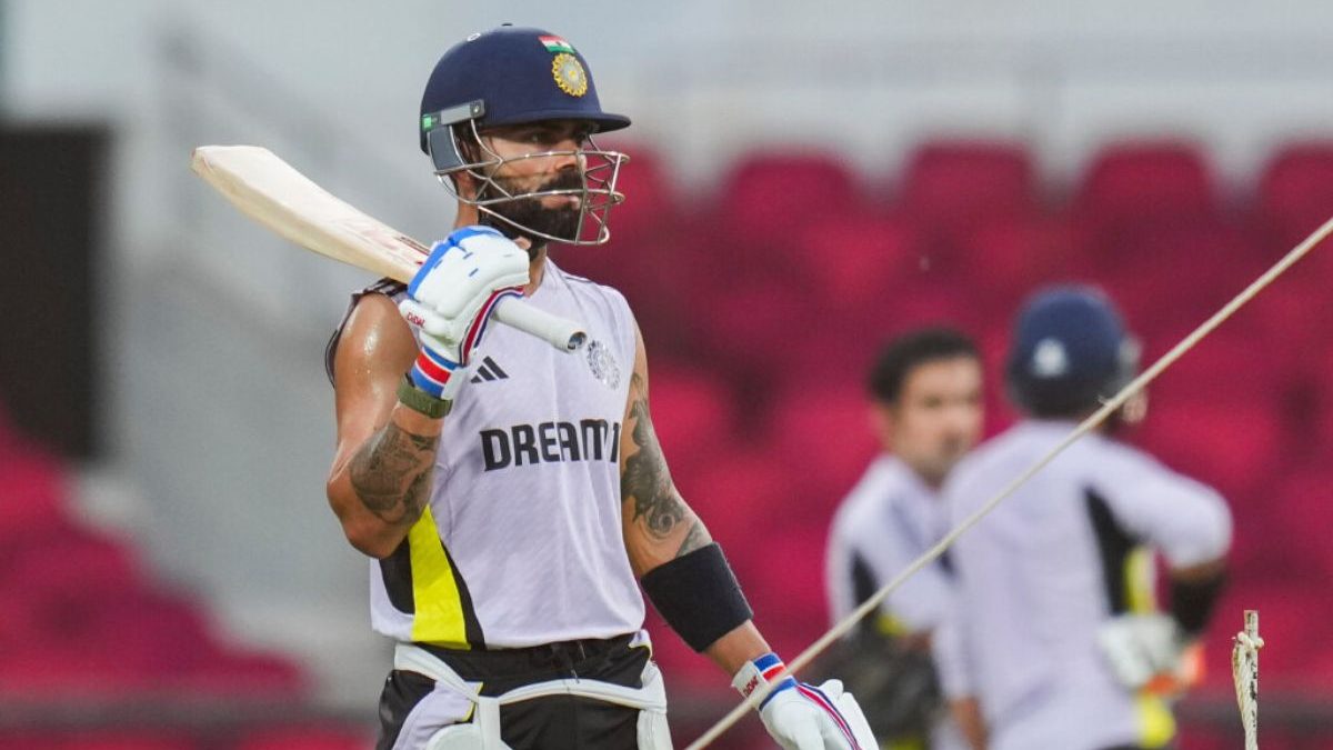 Virat Kohli during a practice session ahead of the first ODI between India and England. Image: PTI Virat Kohli during a practice session ahead of the first ODI between India and England. Image: PTI