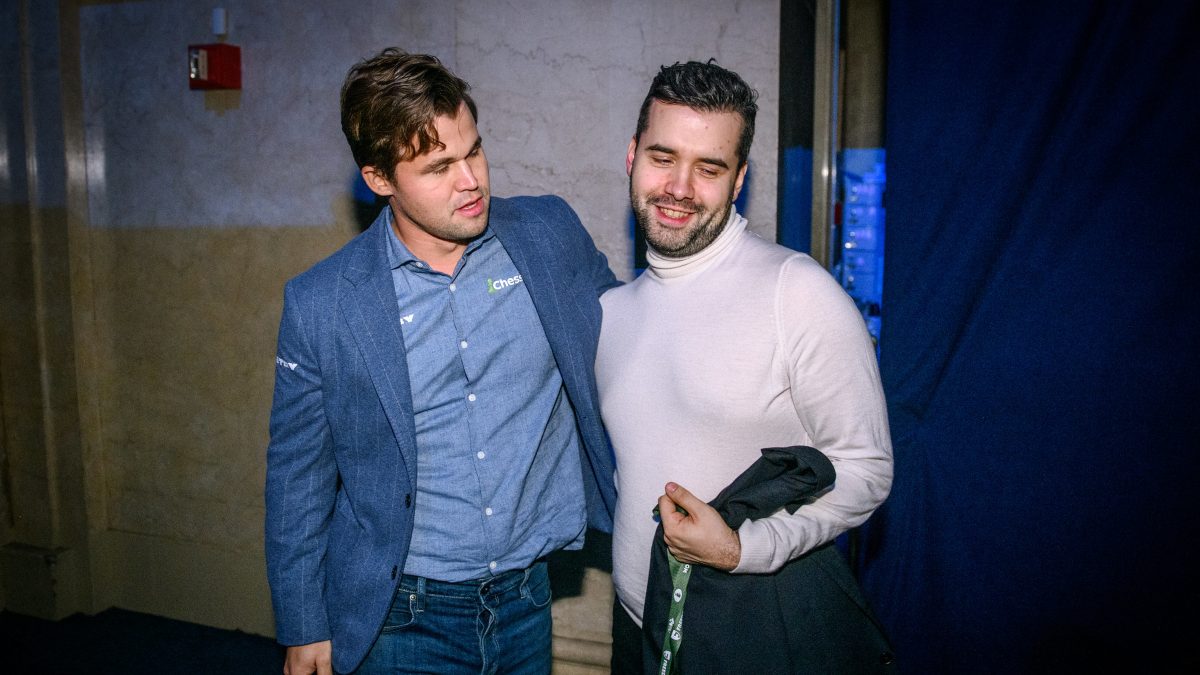 Magnus Carlsen had also faced match-fixing allegations after sharing the World Blitz title with Ian Nepomniachtchi. Image: FIDE/X Magnus Carlsen had also faced match-fixing allegations after sharing the World Blitz title with Ian Nepomniachtchi. Image: FIDE/X