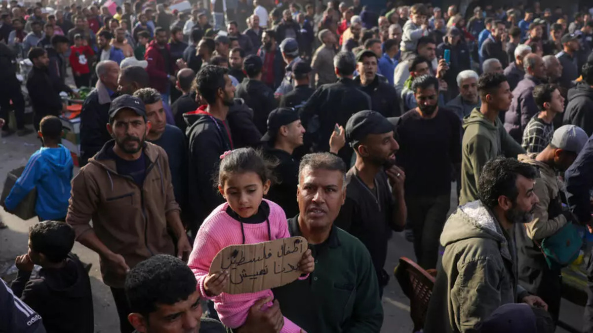 Netanyahu threatens to seize land as 'Hamas out' protests in Gaza enter day 2 Netanyahu threatens to seize land as 'Hamas out' protests in Gaza enter day 2