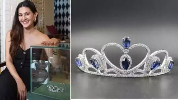 Actress Amyra Dastur unveils the Diamond Crown for India's biggest Paw Pageant
