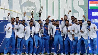 India become the most successful team in Champions Trophy history by winning their third title. Image: Reuters
