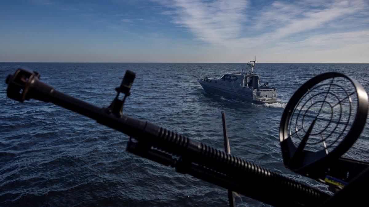 Patrol boats of Ukraine’s coast guard sail in the Black Sea, amid Russia’s attack on Ukraine. File image/ Reuters Patrol boats of Ukraine’s coast guard sail in the Black Sea, amid Russia’s attack on Ukraine. File image/ Reuters