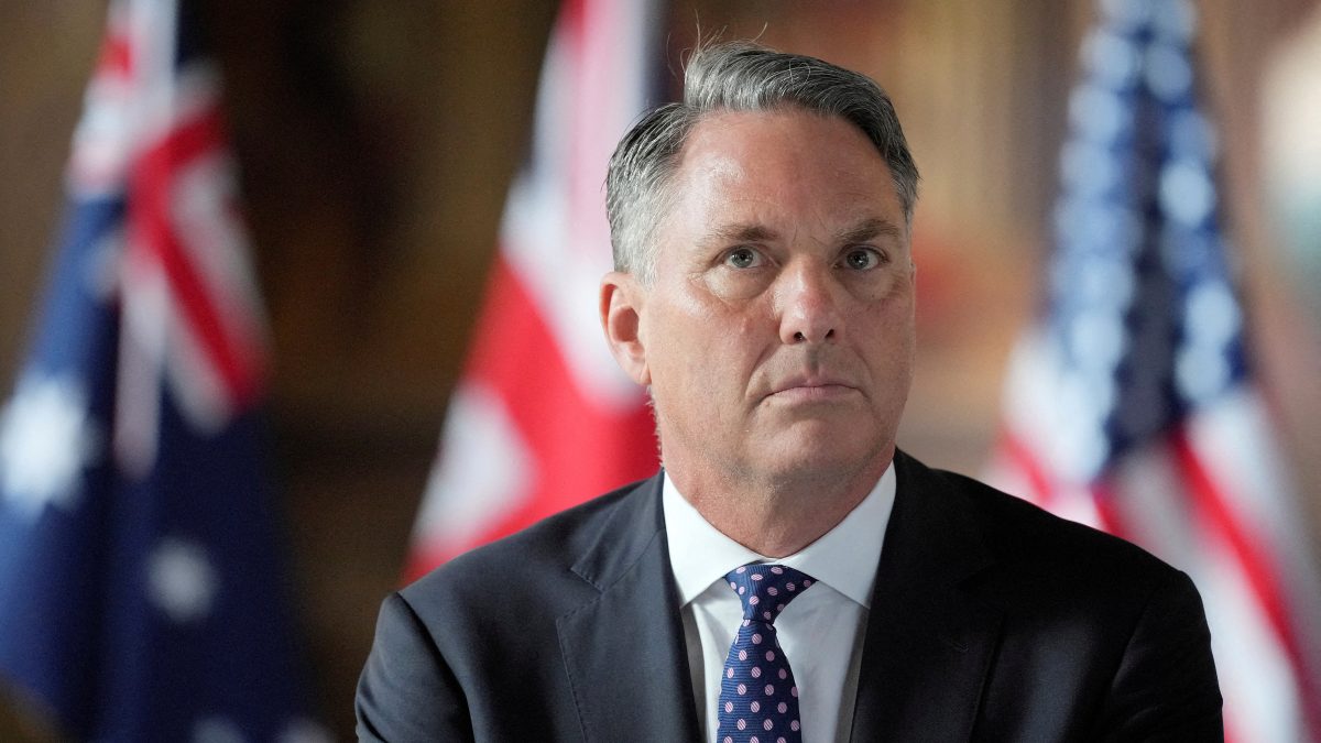 Australian Defense Minister Richard Marles. File image/ Reuters Australian Defense Minister Richard Marles. File image/ Reuters