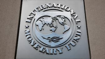 A view of the International Monetary Fund (IMF) logo at its headquarters in Washington, D.C., U.S. File image/ Reuters
