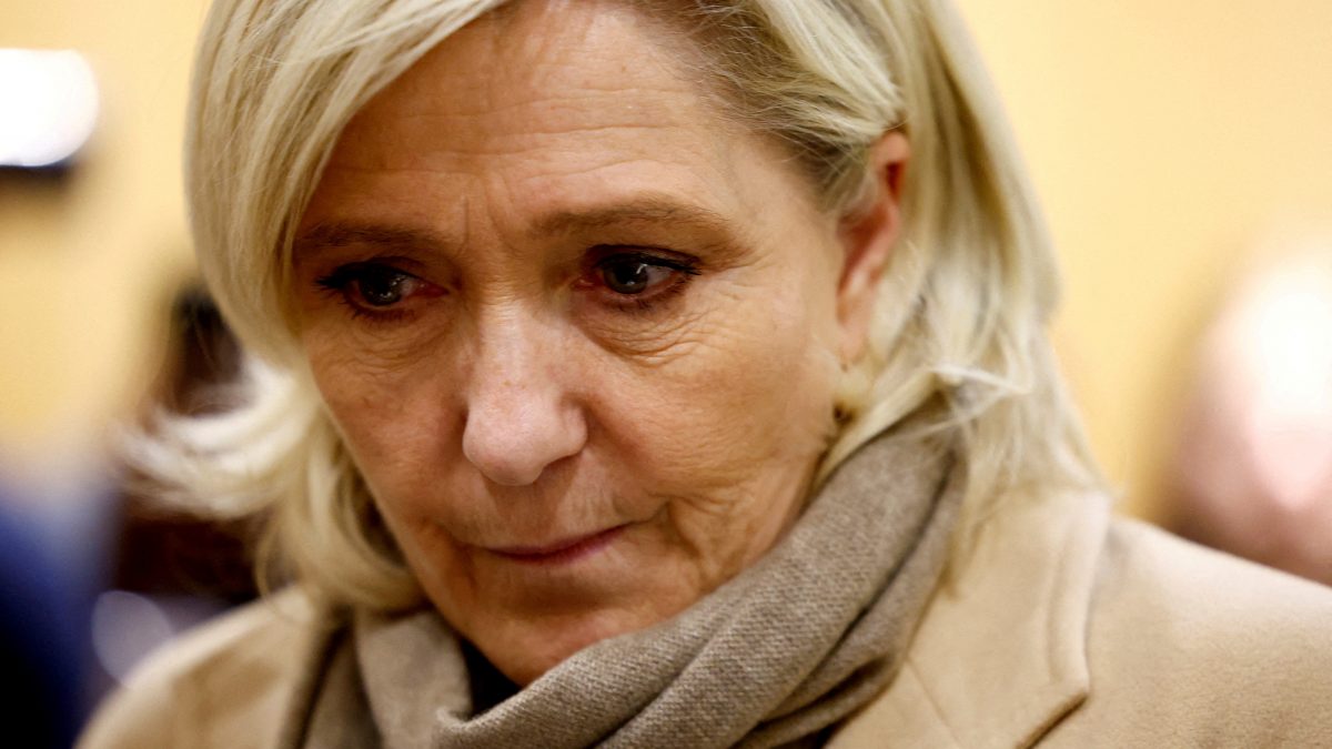 French far-right leader Marine Le Pen has been convicted of embezzlement. File image/ Reuters French far-right leader Marine Le Pen has been convicted of embezzlement. File image/ Reuters