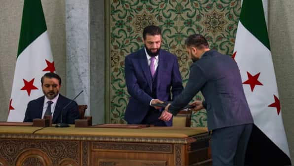 Syria's Al Sharaa signs temporary Constitution that enforces Islamist rule in the country for 5 years