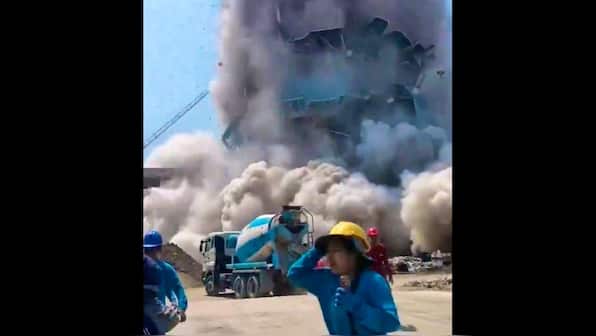 Watch: 7.7-magnitude quake in Myanmar causes Bangkok skyscraper collapse