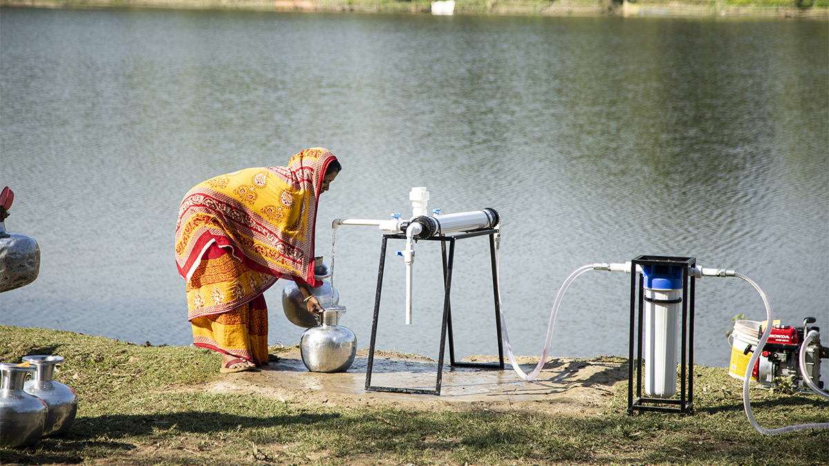 World Water Day: Assam’s Tukergram, stranded by floods, finds lifeline in mobile water unit World Water Day: Assam’s Tukergram, stranded by floods, finds lifeline in mobile water unit
