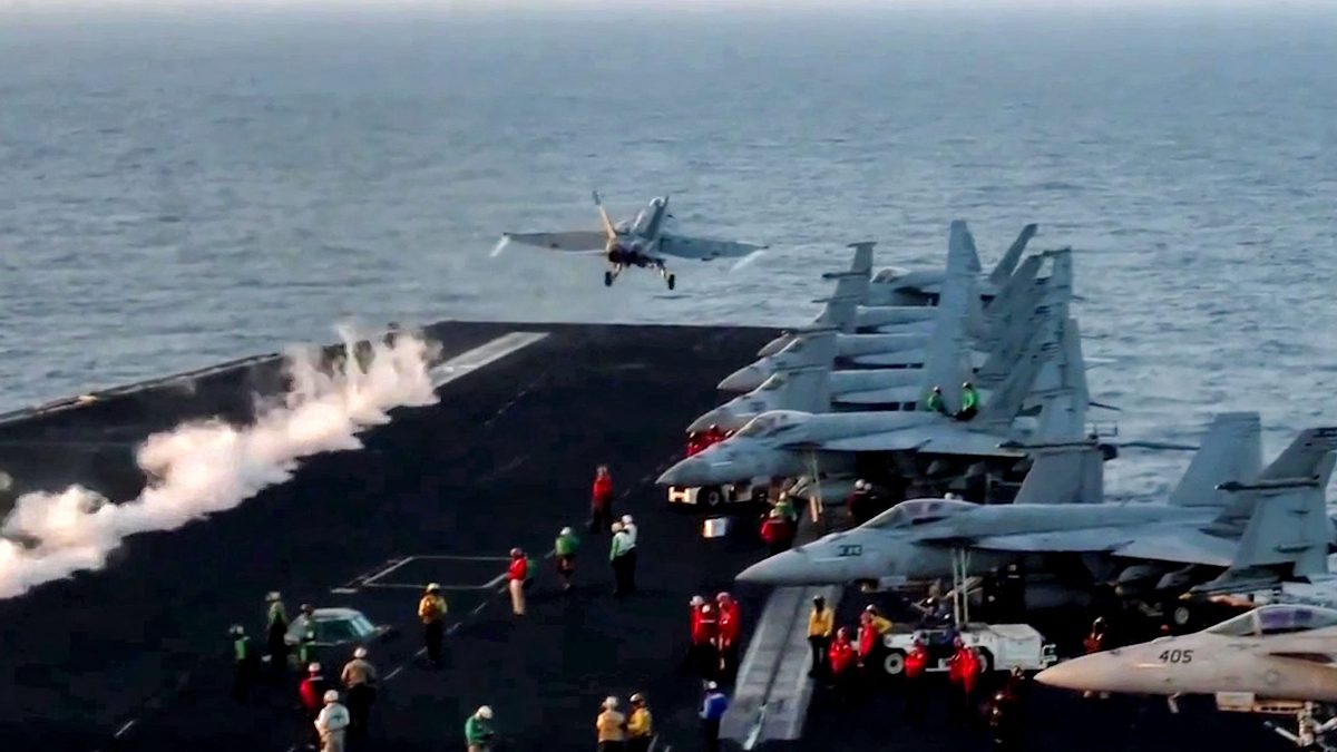 Yemen's Iran-backed Houthis claim attacks on US aircraft carrier group Yemen's Iran-backed Houthis claim attacks on US aircraft carrier group