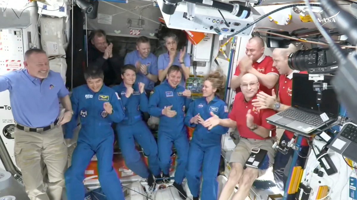 SpaceX capsule arrives at ISS, bringing relief for stranded astronauts SpaceX capsule arrives at ISS, bringing relief for stranded astronauts