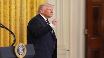 US President Donald Trump last month introduced a “gold card” visa as a way to legal residency in the country. AP