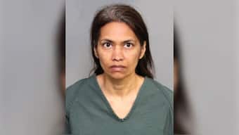 Saritha Ramaraju has been accused of murdering her 11-year-old son in California. Image credit: X/@SantaAnaPD