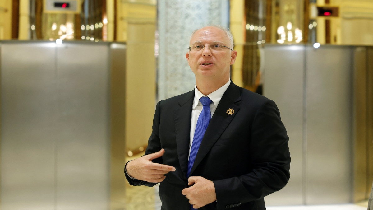 The head of Russia's sovereign wealth fund Kirill Dmitriev speaks to members of the delegation and journalists after the US-Russia talks in Riyadh, Saudi Arabia, on February 18, 2025. Reuters File The head of Russia's sovereign wealth fund Kirill Dmitriev speaks to members of the delegation and journalists after the US-Russia talks in Riyadh, Saudi Arabia, on February 18, 2025. Reuters File