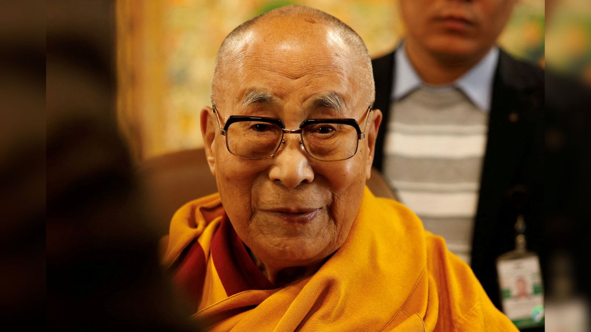 Tibetan spiritual leader, the Dalai Lama, offers blessings to his followers at his Himalayan residence in the northern hill town of Dharamshala, India, December 20, 2024. File Image/Reuters Tibetan spiritual leader, the Dalai Lama, offers blessings to his followers at his Himalayan residence in the northern hill town of Dharamshala, India, December 20, 2024. File Image/Reuters