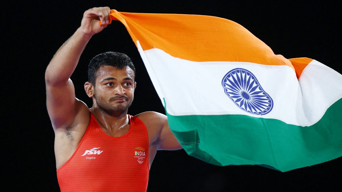 Deepak Punia wins silver at Asian Championship after failing to qualify for Paris Olympics. Image: Reuters Deepak Punia wins silver at Asian Championship after failing to qualify for Paris Olympics. Image: Reuters