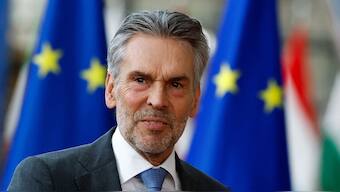 Dutch Prime Minister Dick Schoof attends a European Union leaders special summit to discuss Ukraine and European defence, in Brussels, Belgium, March 6, 2025. File Image/Reuters