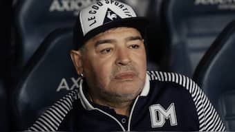 Diego Maradona died on 25 November 2020 aged 60. Image: AFP